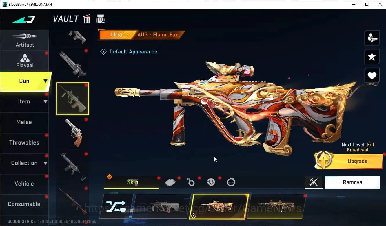Blood Strike Accounts ASIA|Collab 7DS(AK47,M700,Kar98,QBZ95)+7 ULTRA(VAL image 14