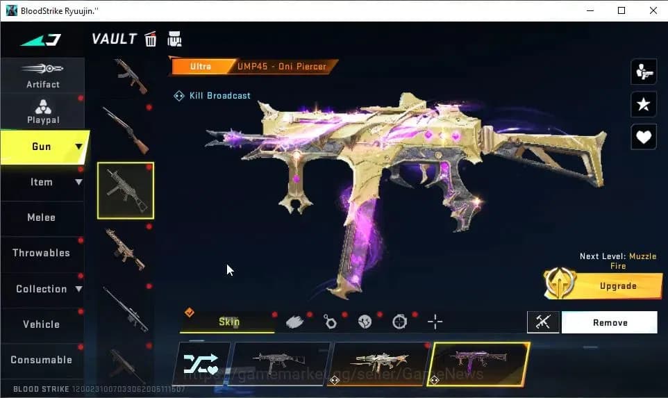 Blood Strike Accounts ASIA|ETERNAL AK47-Overload Lv3|8 ULTRA[ZERO,BLAST, image 12