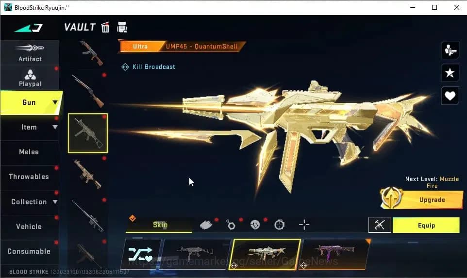 Blood Strike Accounts ASIA|ETERNAL AK47-Overload Lv3|8 ULTRA[ZERO,BLAST, image 13