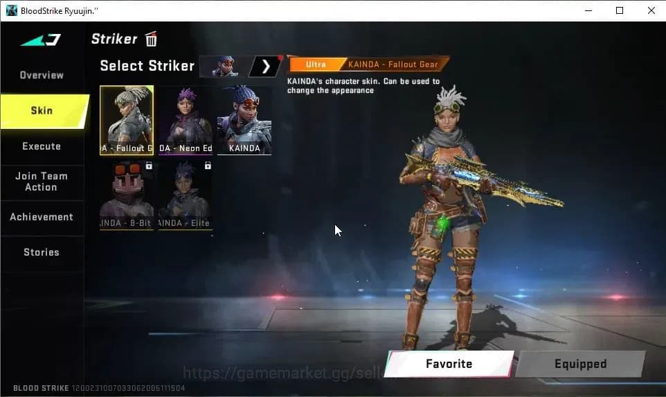 Blood Strike Accounts ASIA|ETERNAL AK47-Overload Lv3|8 ULTRA[ZERO,BLAST, image 5
