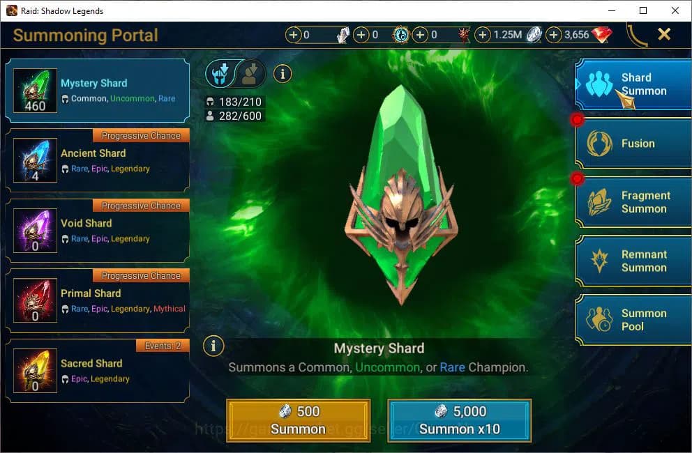 Raid: Shadow Legends Accounts Lv6 823K Power|3,6K Gems|1 Mythical(Galathir)|24 L image 13