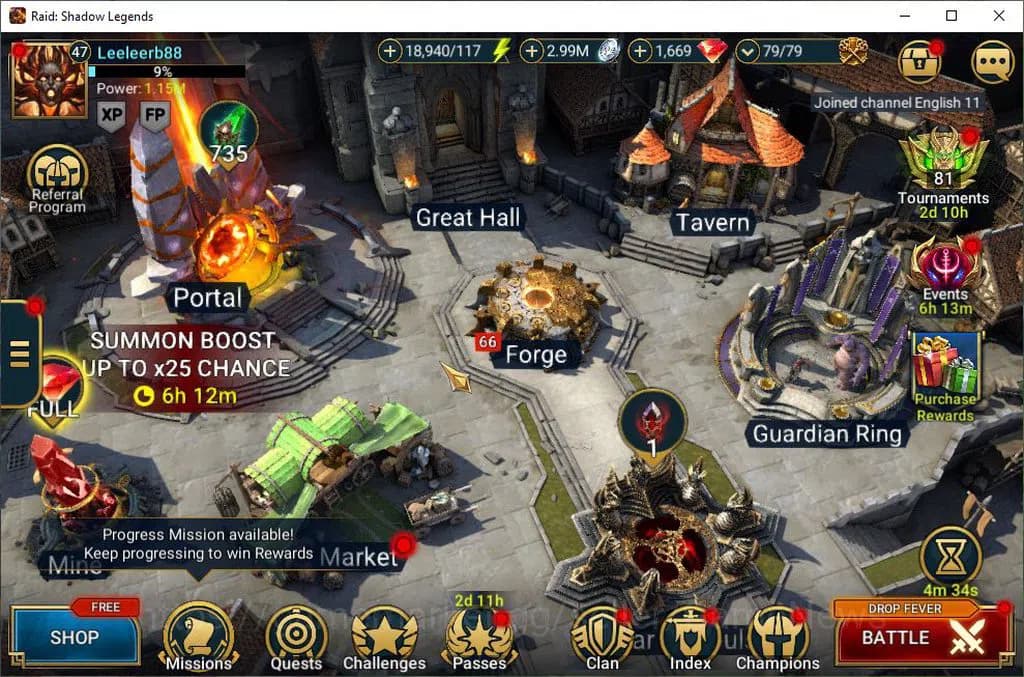 Raid: Shadow Legends Accounts Lv47 1,1M Power|27 Legend(Bayek,Grand Oak,Pelops,N image 1