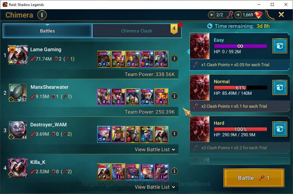 Raid: Shadow Legends Accounts Lv47 1,1M Power|27 Legend(Bayek,Grand Oak,Pelops,N image 2