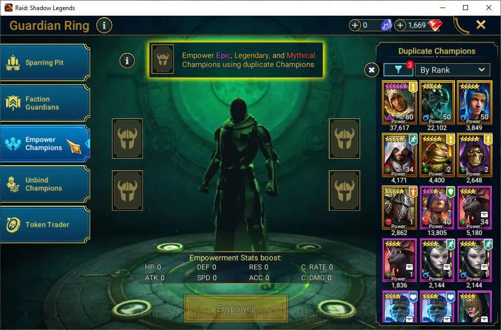 Raid: Shadow Legends Accounts Lv47 1,1M Power|27 Legend(Bayek,Grand Oak,Pelops,N image 20