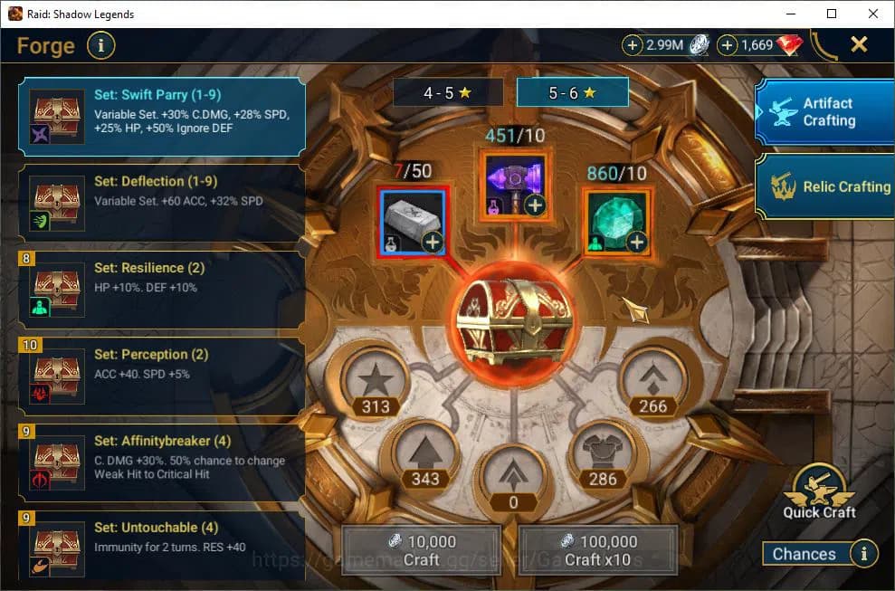 Raid: Shadow Legends Accounts Lv47 1,1M Power|27 Legend(Bayek,Grand Oak,Pelops,N image 8