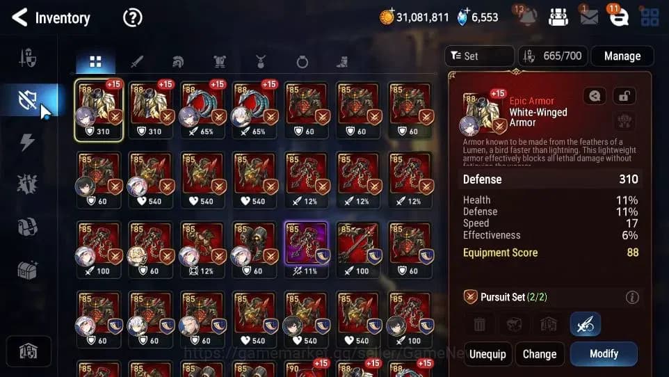 Epic Seven Accounts GLOBAL Unverif|New Era|10 ML(Salome,NM Luna,Ruele image 12