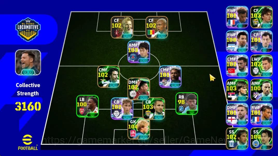 eFootball Accounts Mobile|Giorgio Chiellini,GK Spirit Roar(Oliver Kha image 1