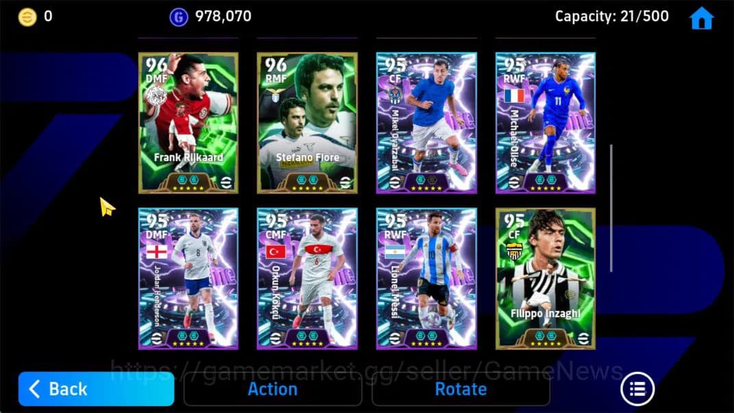 eFootball Accounts Mobile|Giorgio Chiellini,GK Spirit Roar(Oliver Kha image 6