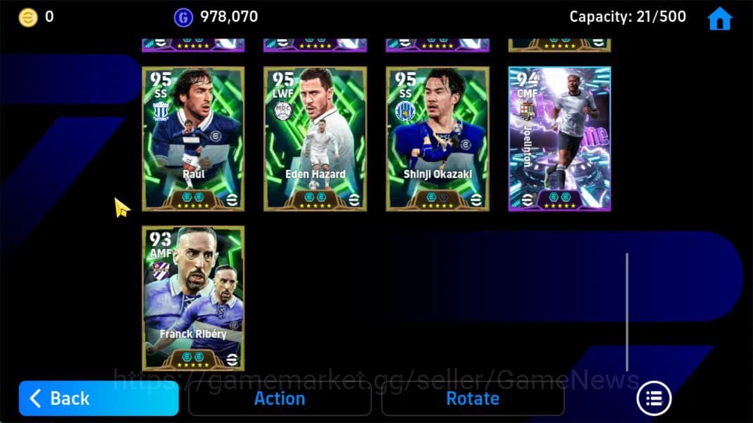 eFootball Accounts Mobile|Giorgio Chiellini,GK Spirit Roar(Oliver Kha image 7