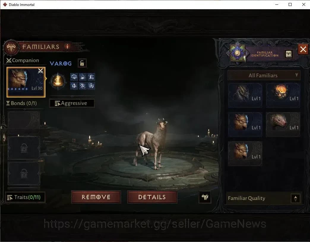 Diablo Immortal Accounts SEA - Izual|CS ON|Lv60(824)|Necromancer|CR 43K|Res image 14