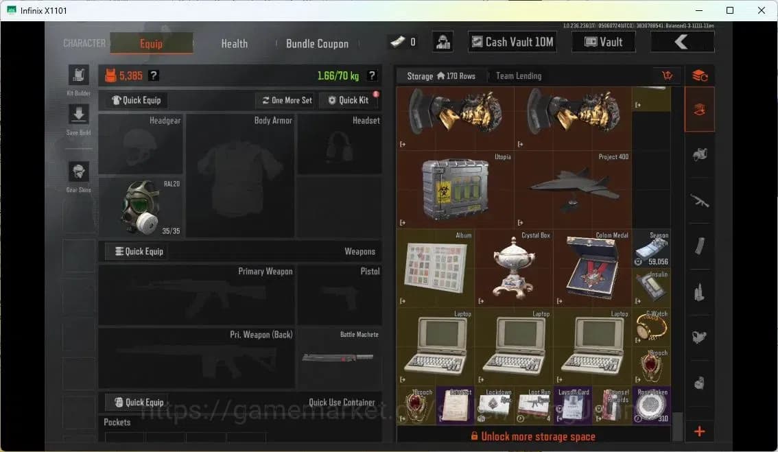 Arena Breakout Accounts MOBILE Lvl 30 |SV 31,5M|CV 10,5M|MORE SKIN,KOI LR- image 4