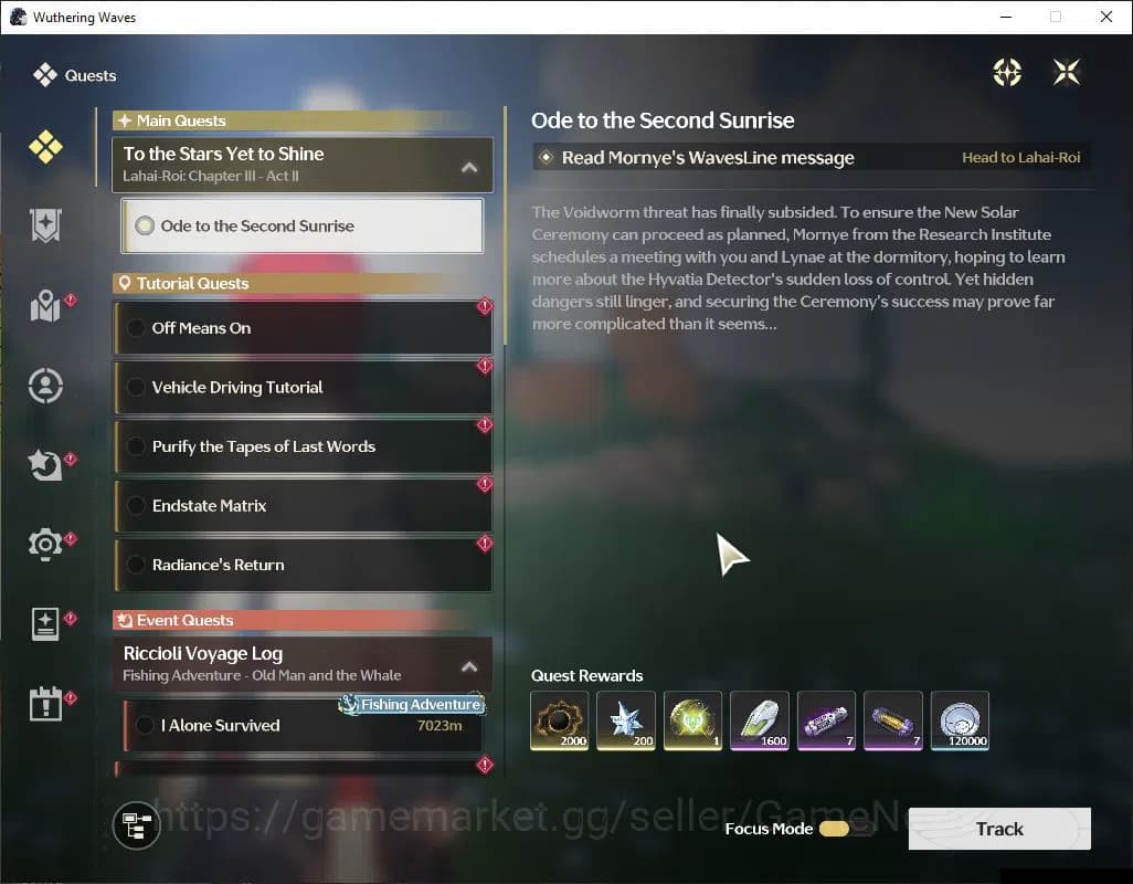 Wuthering Waves Accounts SEA | UL 47 | 1 Limited | Lynae R2 + Sign | MC Fem image 9