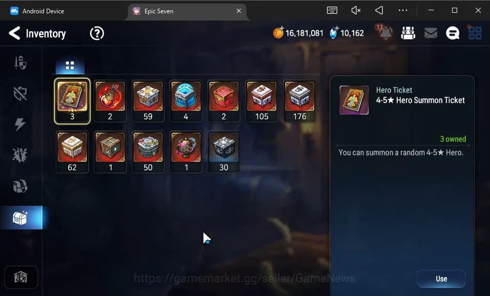 Epic Seven Accounts GLOBAL Unverif|New Era|10 ML(Salome,BArunka,LOTSca image 9