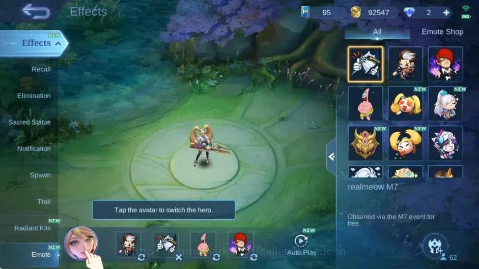 Mobile Legends: Bang Bang Accounts Global|Skin 72|Seasoned|KOF Karina|Prime Granger|C image 2