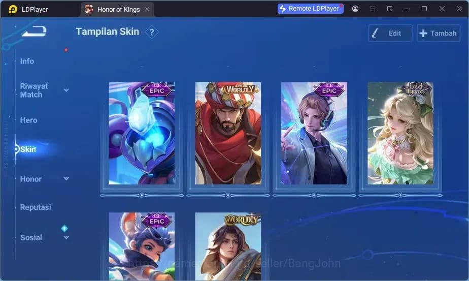 Honor of Kings Accounts GLOBAL|77HR|68SK|ShanHai Yaria|KIC Jing|LOM Shi,Gu image 16