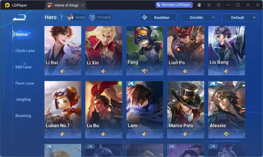 Honor of Kings Accounts GLOBAL|77HR|68SK|ShanHai Yaria|KIC Jing|LOM Shi,Gu image 8