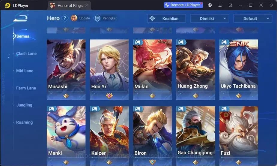 Honor of Kings Accounts GLOBAL|77HR|68SK|ShanHai Yaria|KIC Jing|LOM Shi,Gu image 9