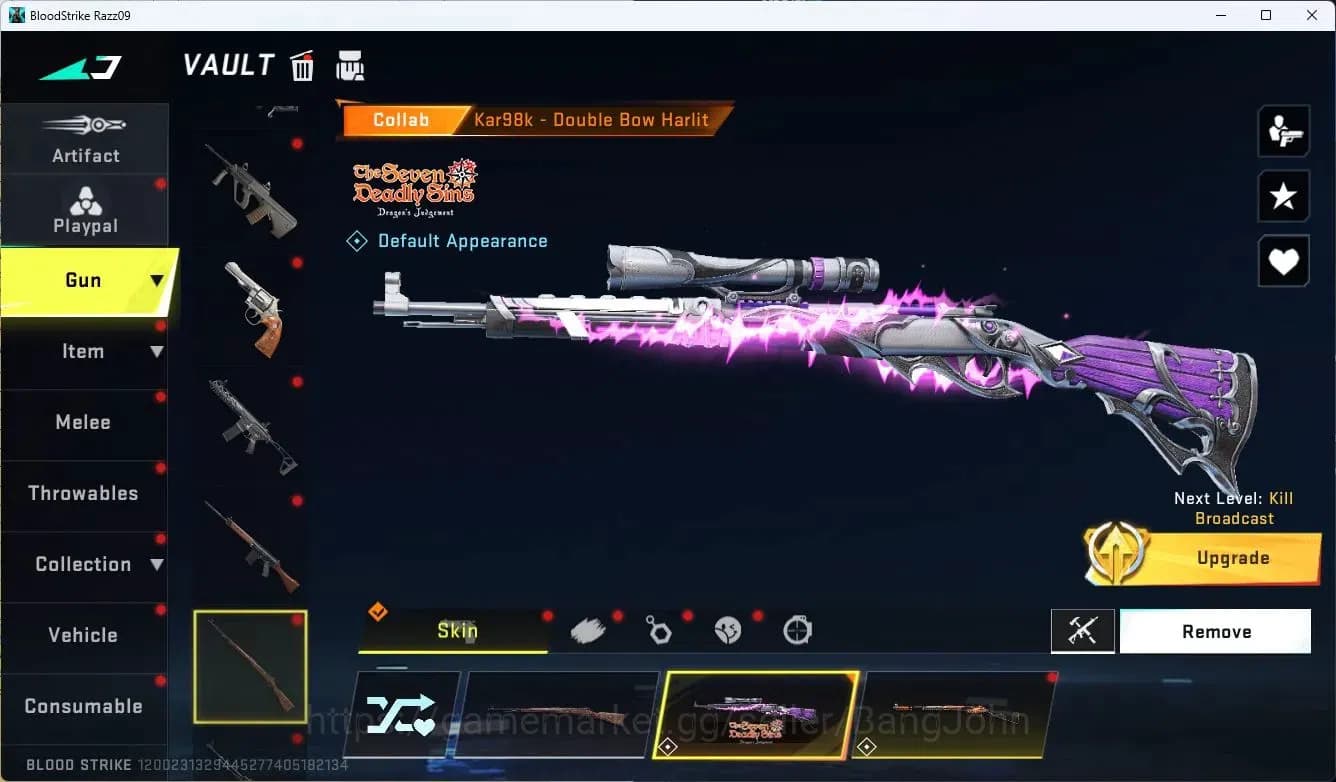 Blood Strike Accounts ASIA | Eternal Desert Eagle-Scorpius | Ultra ZERO- image 6
