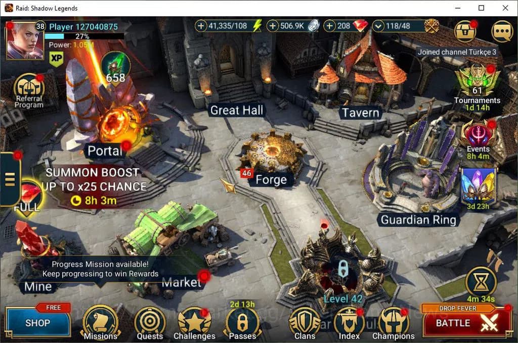 Raid: Shadow Legends Accounts Lv38 1M Power|2 Mythic(Arne the White,Frolni)|18 L image 1