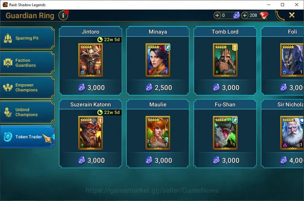 Raid: Shadow Legends Accounts Lv38 1M Power|2 Mythic(Arne the White,Frolni)|18 L image 15