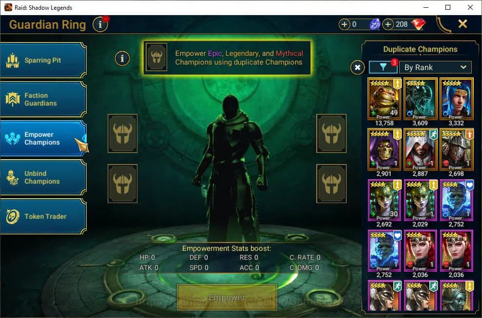 Raid: Shadow Legends Accounts Lv38 1M Power|2 Mythic(Arne the White,Frolni)|18 L image 17