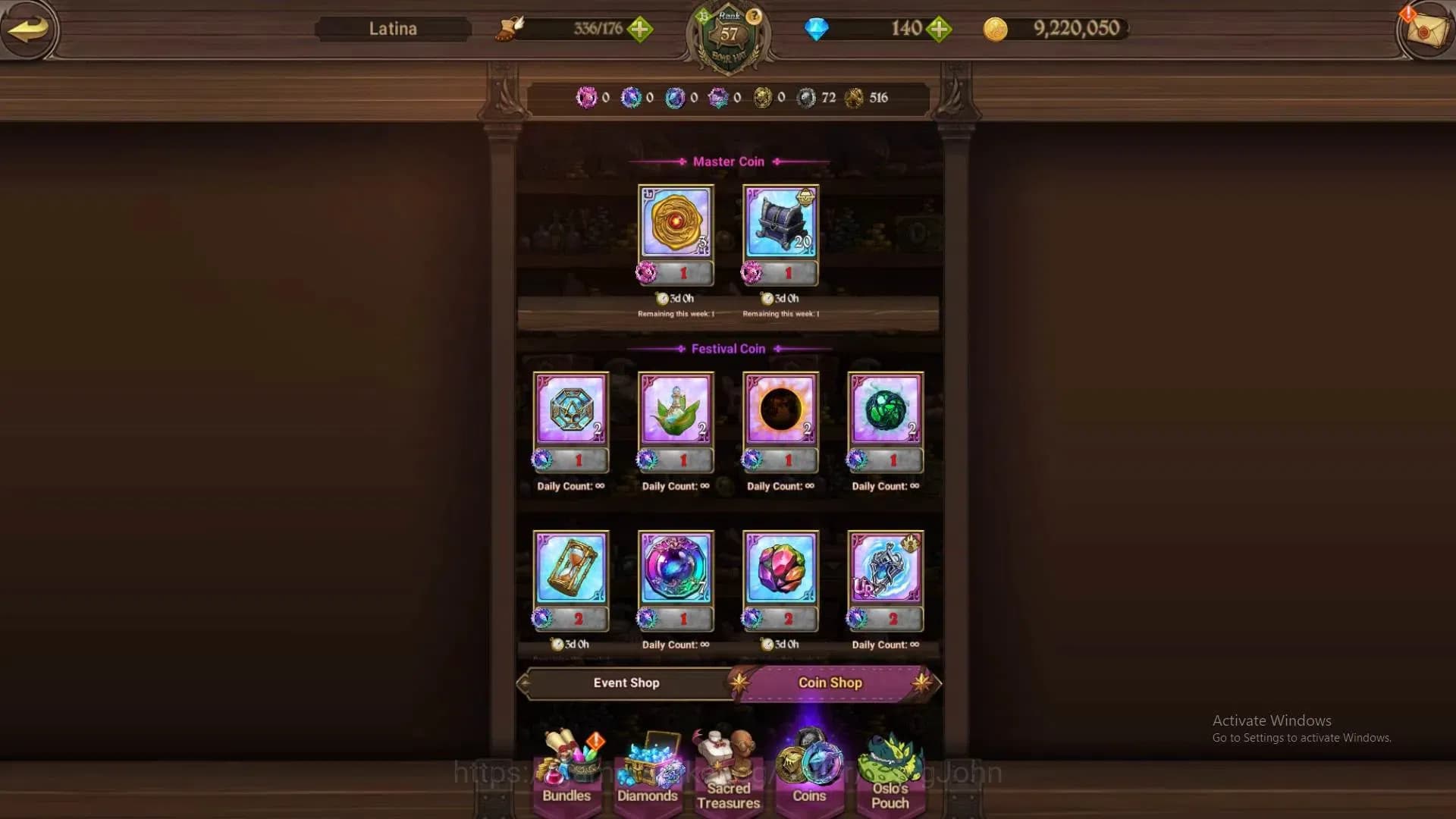 The Seven Deadly Sins: Grand Cross Accounts Asia |622k CC |140 DM|3LR+1UR+CollabReZero|Reinhar image 8