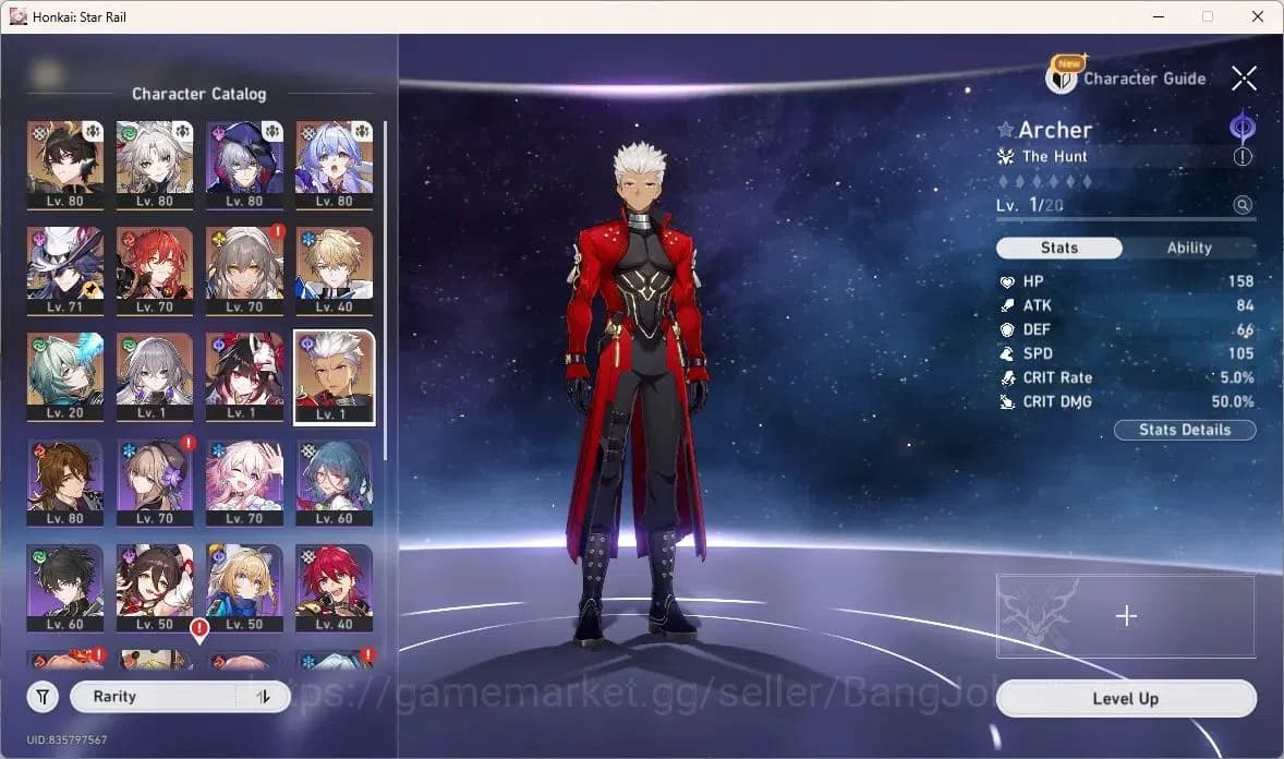 Honkai Star Rail Accounts ASIA | TL64 | 9 Limit | Dan Heng IL L80, Feixiao L image 8