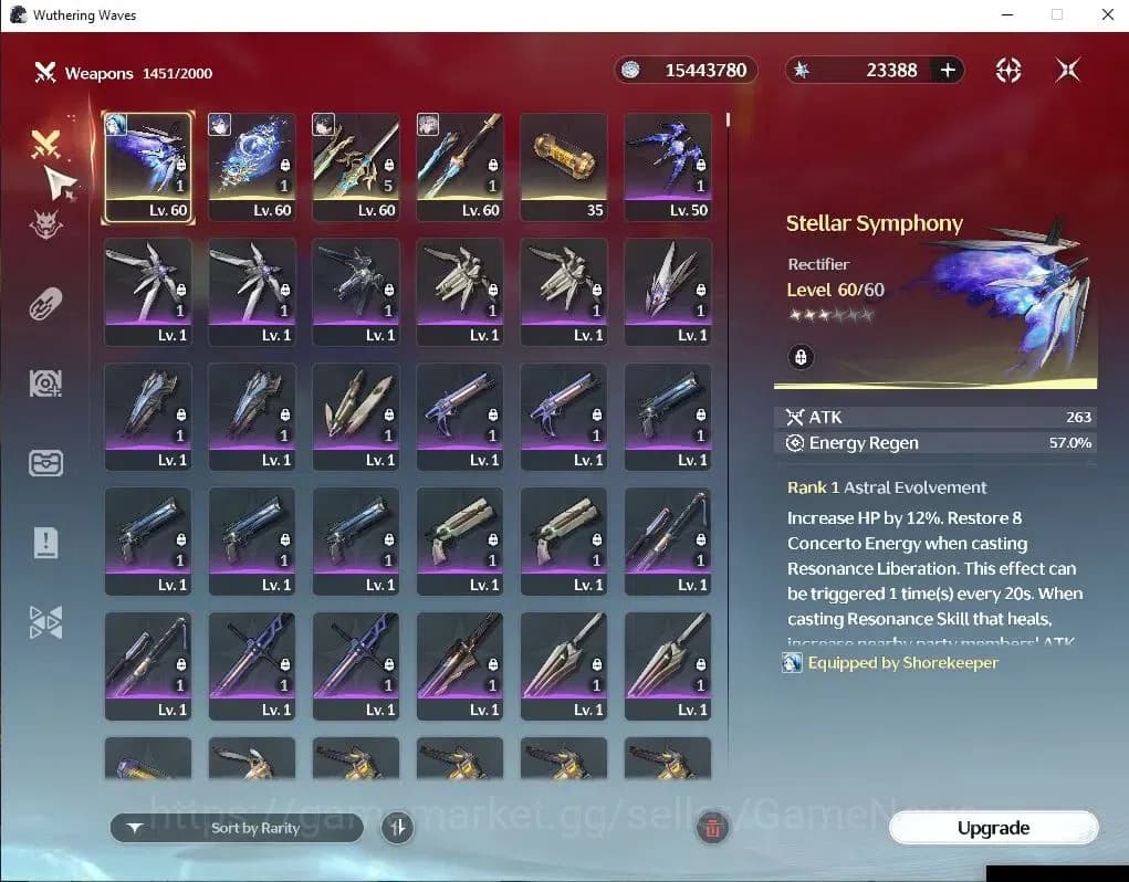 Wuthering Waves Accounts SEA|UL 49|23,3k Astrite,46 Lustrous Tide|2 Limited image 4