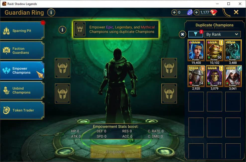 Raid: Shadow Legends Accounts Lv30 410K Power|1 Mythic(Nell Blackteeth)|18 Legen image 19