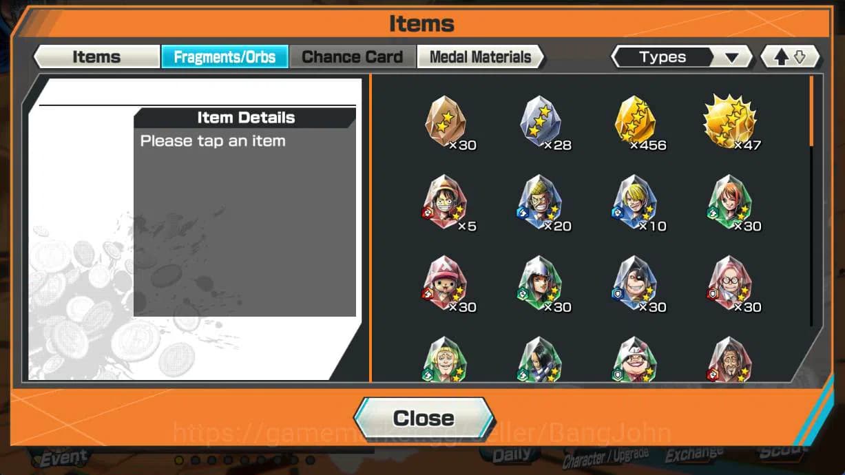 One Piece Bounty Rush Accounts GLOBAL | EX3 | Kizaru Borsalino, BP Kuzan, Legenda image 8