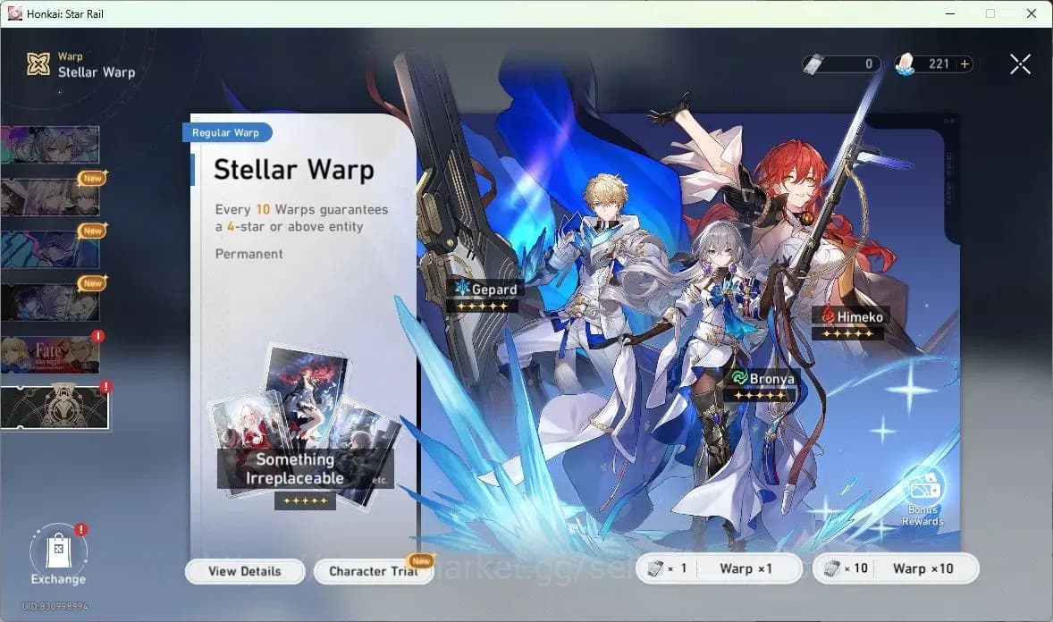 Honkai Star Rail Accounts ASIA | TL 70 | 10 LIMIT | THE HERTA | CASTORICE | image 13