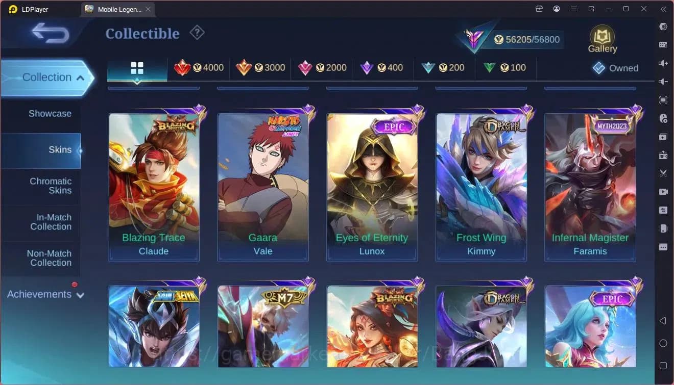 Mobile Legends: Bang Bang Accounts Global|Hero132|Skin 237|Prime Granger|KOF Karina|C image 10