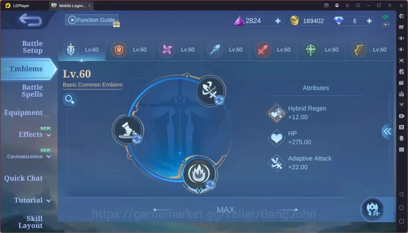 Mobile Legends: Bang Bang Accounts Global|Hero132|Skin 237|Prime Granger|KOF Karina|C image 19