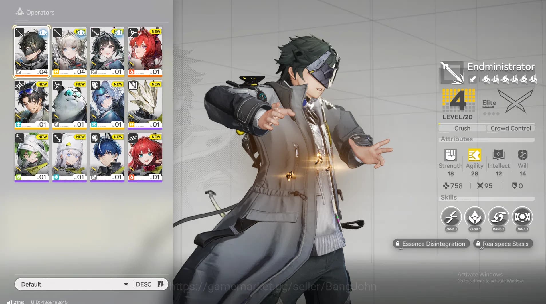 Arknights: Endfield Accounts Starter Fresh |ASIA| New Horizons On | 6-Star Laev image 1