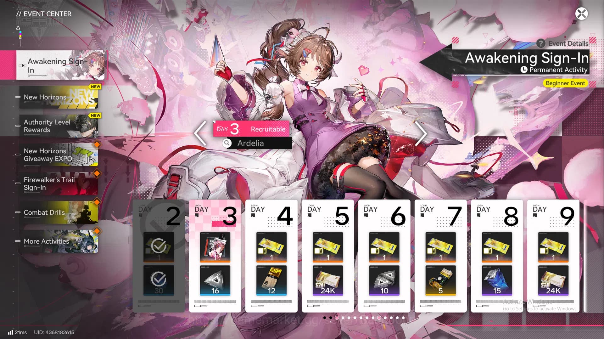 Arknights: Endfield Accounts Starter Fresh |ASIA| New Horizons On | 6-Star Laev image 5