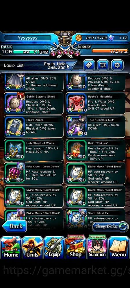 Grand Summoners Accounts Global|Rank 105|23 Ascend+13 TW|[Inumuta,S Miyu,S image 4