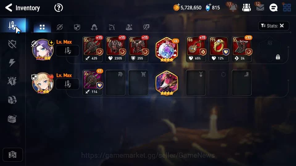 Epic Seven Accounts GLOBAL Unverif|3 ML (BM Haste,S Tenebria,LQ Charlo image 7
