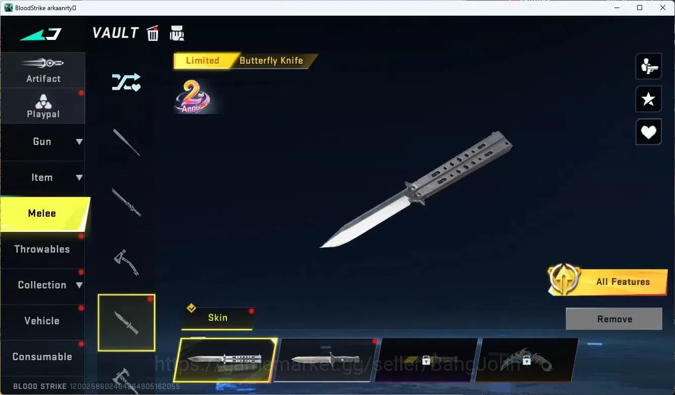 Blood Strike Accounts ASIA| EVO FAL | 2 AOT | 2 Limited | 5 Eternal Pts image 12