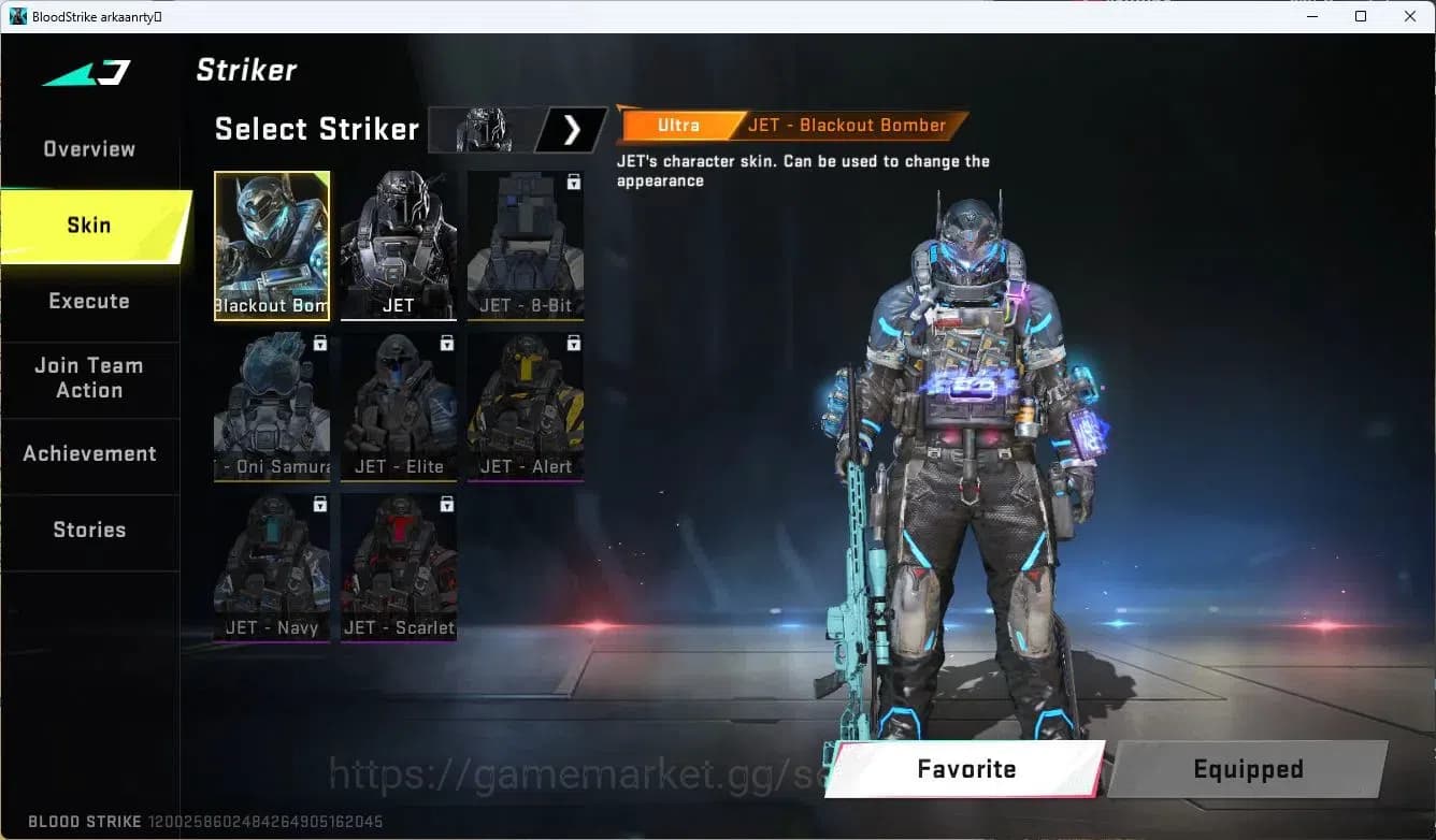 Blood Strike Accounts ASIA| EVO FAL | 2 AOT | 2 Limited | 5 Eternal Pts image 2