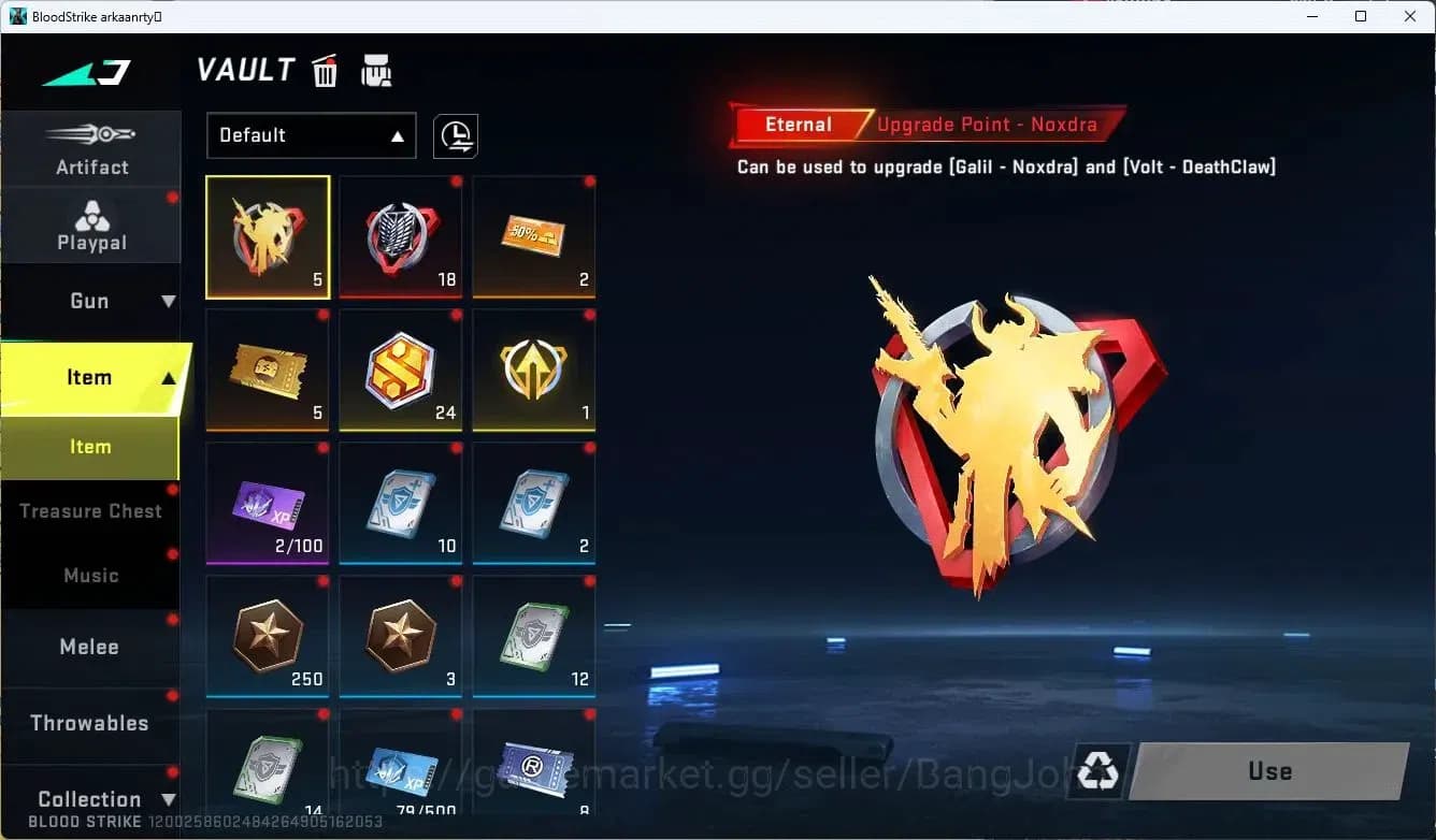 Blood Strike Accounts ASIA| EVO FAL | 2 AOT | 2 Limited | 5 Eternal Pts image 8
