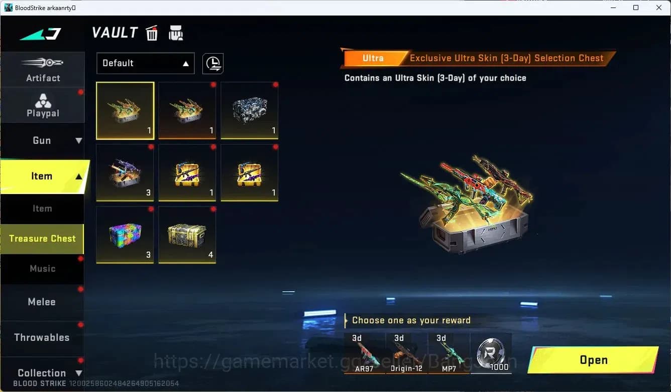 Blood Strike Accounts ASIA| EVO FAL | 2 AOT | 2 Limited | 5 Eternal Pts image 9