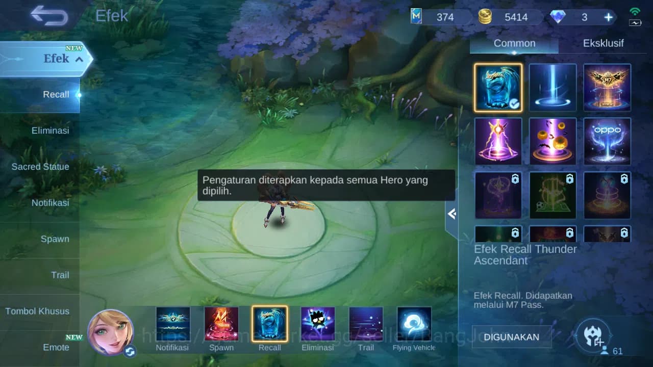Mobile Legends: Bang Bang Accounts GLOBAL Hero 61 Skin 63 | Pace Fanny | Dtamer Kimmy image 12