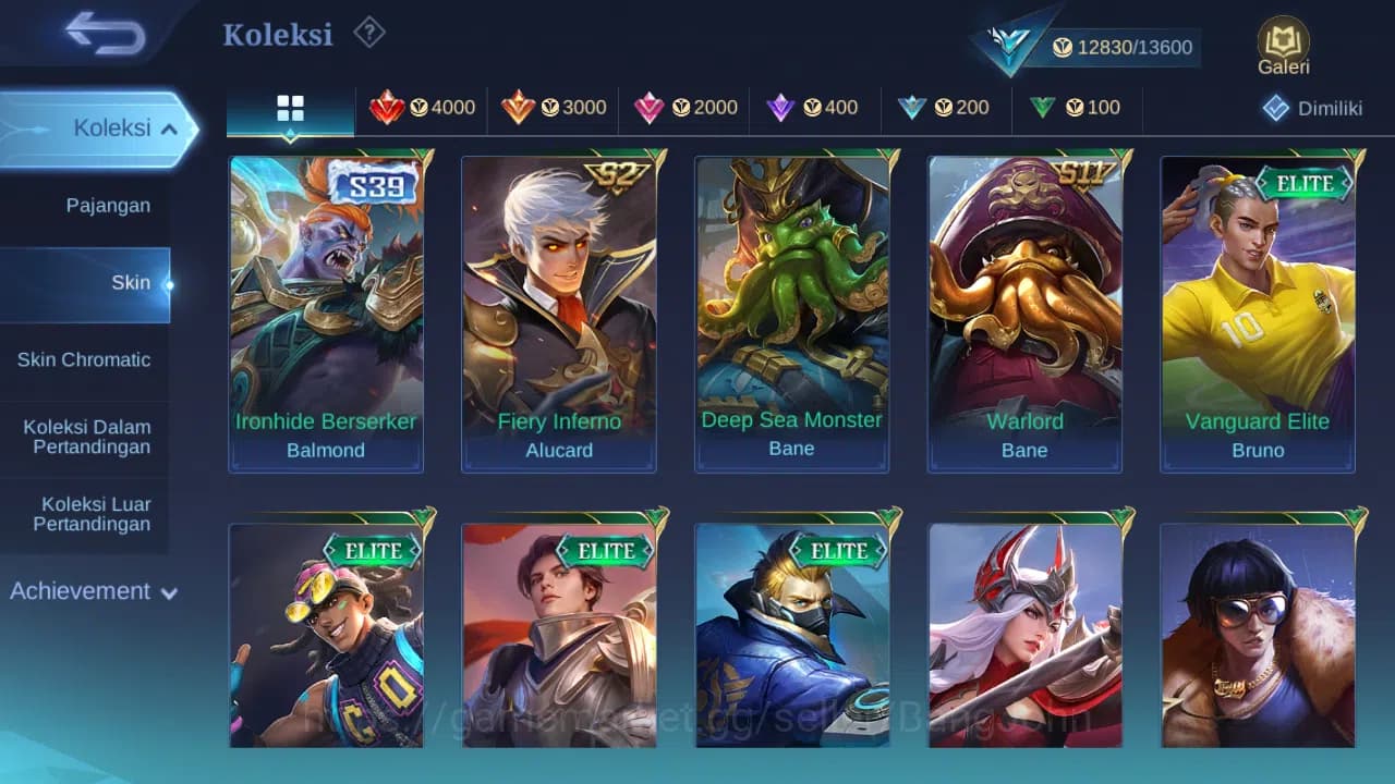 Mobile Legends: Bang Bang Accounts GLOBAL Hero 61 Skin 63 | Pace Fanny | Dtamer Kimmy image 6