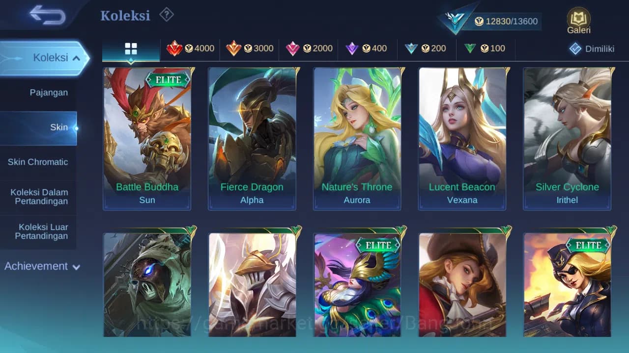 Mobile Legends: Bang Bang Accounts GLOBAL Hero 61 Skin 63 | Pace Fanny | Dtamer Kimmy image 7
