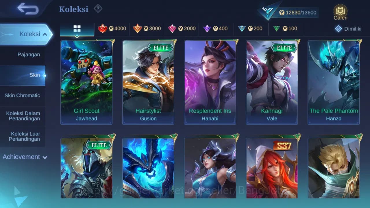 Mobile Legends: Bang Bang Accounts GLOBAL Hero 61 Skin 63 | Pace Fanny | Dtamer Kimmy image 8