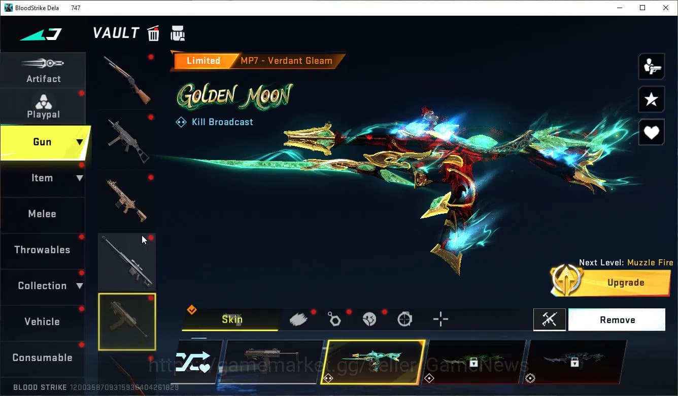 Blood Strike Accounts ASIA|ETERNAL KALA-Requiem+MELE Shuriken,Collab 7DS image 14