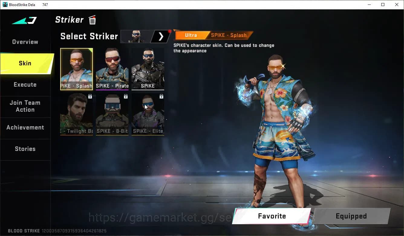 Blood Strike Accounts ASIA|ETERNAL KALA-Requiem+MELE Shuriken,Collab 7DS image 4