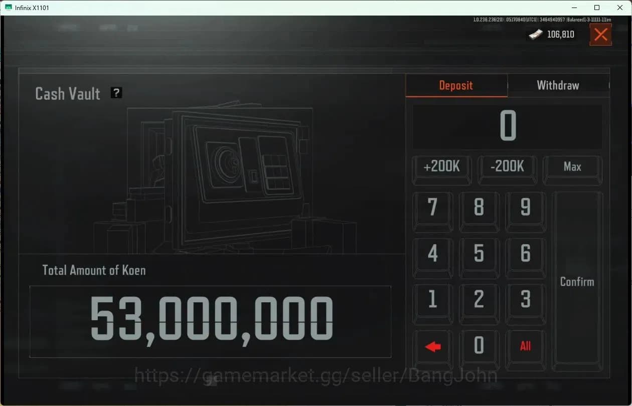 Arena Breakout Accounts Mobile | CV 53M | SV 74,1M | LVL30 | KOI LR-AR2, S image 2
