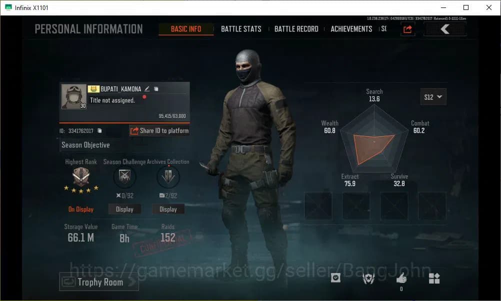 Arena Breakout Accounts MOBILE Lvl 30 |SV 66,1M |CV 10,2 M|MORE SKIN MANY image 1