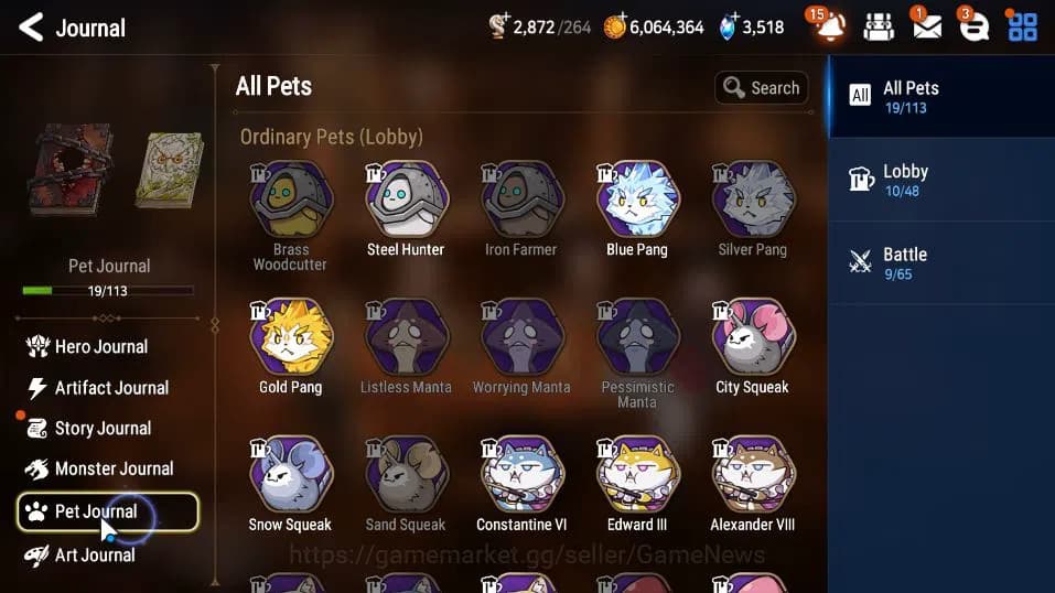 Epic Seven Accounts GLOBAL UNVERIF|New Era|6 ML(LOT Scales,Harsetti, O image 18